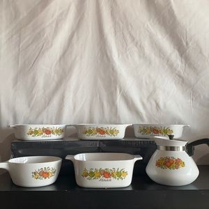 BARGAIN SET OF 6 PIECE L’ECHALOTE CORNINGWARE